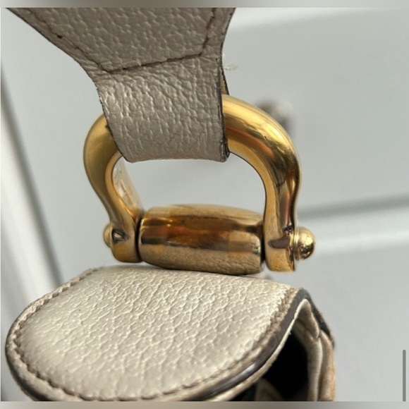Authentic Gucci GG Creole Horse Bit Monogram Logo Satchel - Picture 11 of 16
